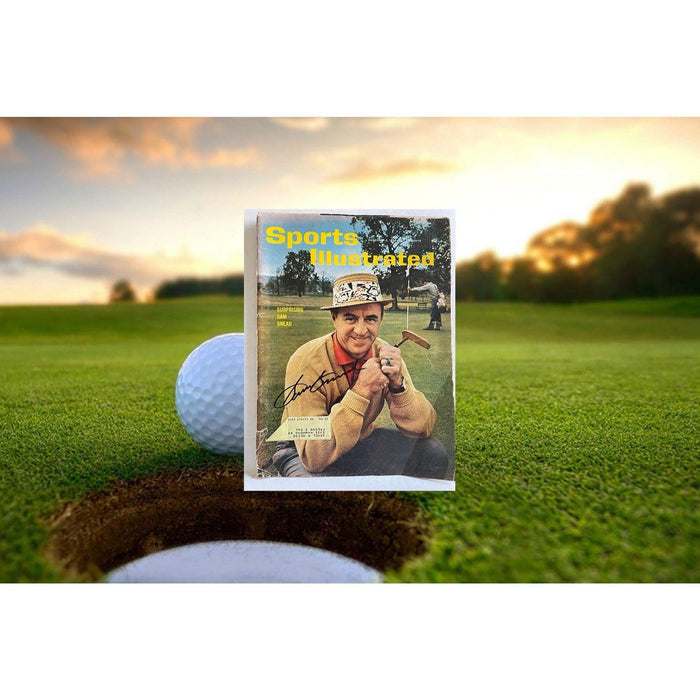 Sam Snead original Sports Illustrated signed with proof