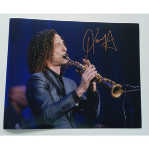 Kenny G 8 x 10 signed photo with proof