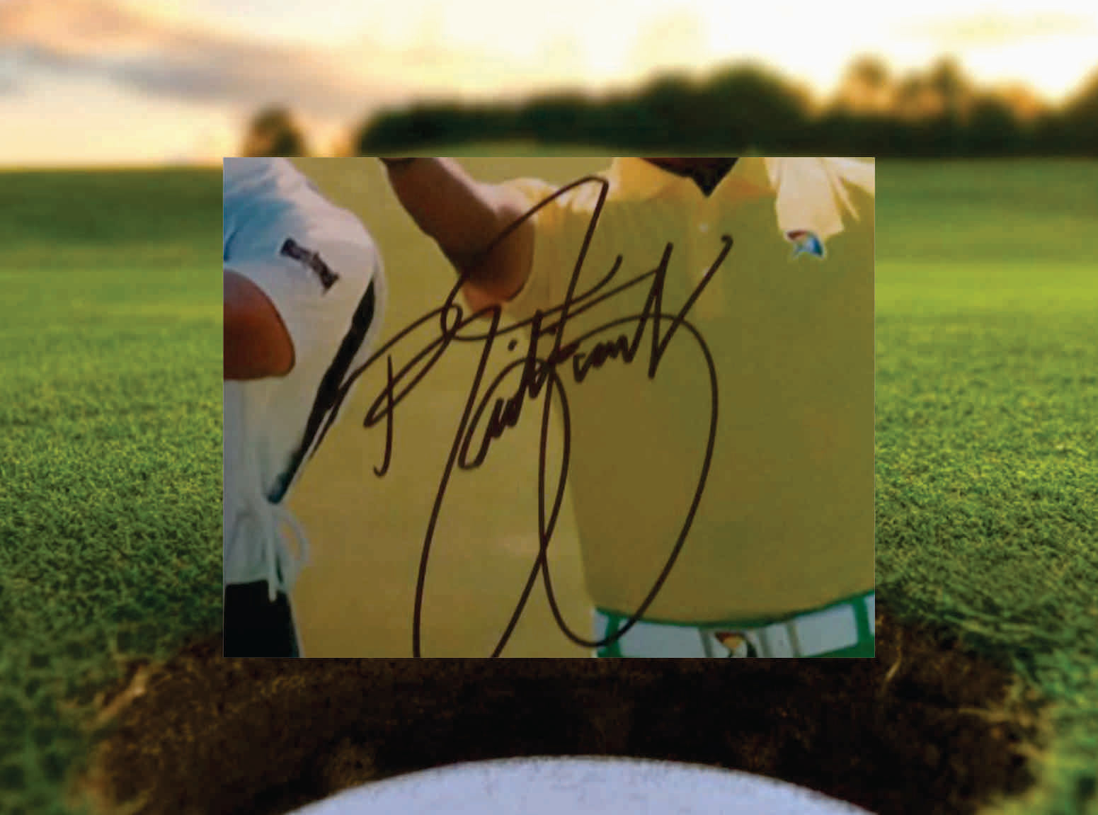 Golf Star Rickie Fowler 8 x 10 photo signed with proof