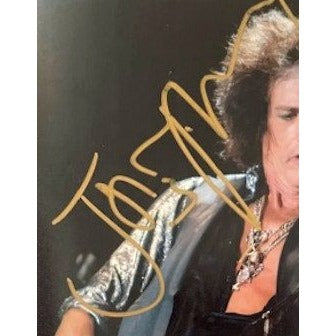 Joe Perry Aerosmith 5 x 7 photo signed with proof