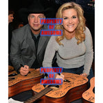 Load image into Gallery viewer, Garth Brooks and Trisha Yearwood 8 by 10 signed photo with proof
