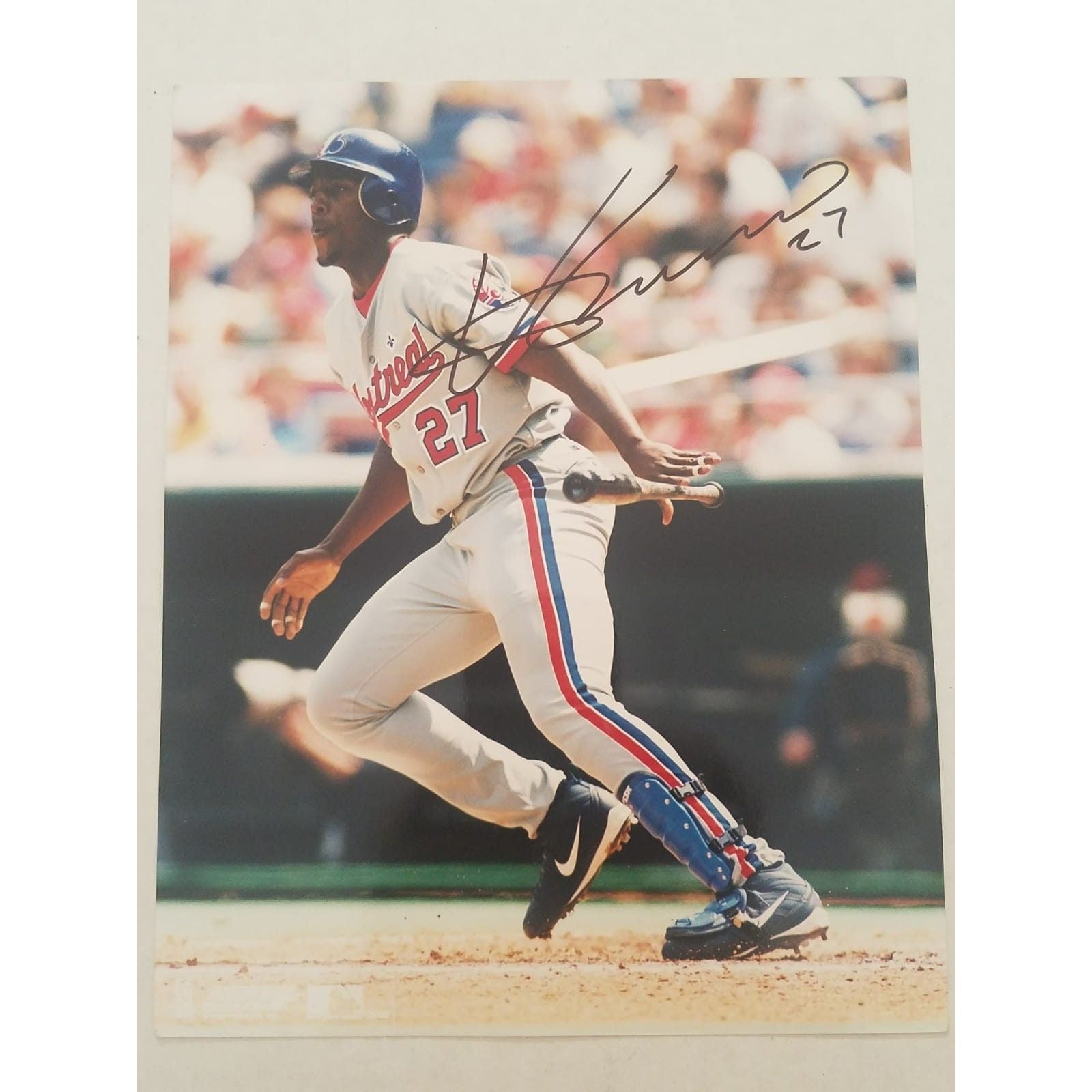 Vladimir Guerrero Baseball Hall of Famer signed 8 x10 photo