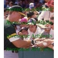 Mark McGwire Oakland A's 8 by 10 signed photo