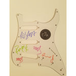Load image into Gallery viewer, Robert Smith and the Cure signed guitar pickguard with proo
