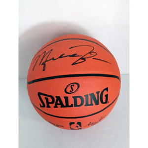 Michael Jordan signed basketball with proof