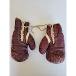 Load image into Gallery viewer, Jack Dempsey Everlast vintage pair of leather gloves signed
