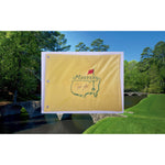 Load image into Gallery viewer, Dustin Johnson Masters pin flag signed with proof
