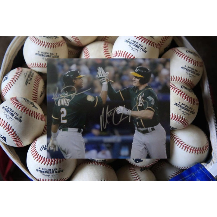 Kris Davis and Matt Chapman 8 x 10 signed photo - Awesome Artifacts 