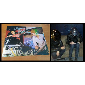 Daft Punk Thomas Bangalter and Guy-Manuel de Homem-Christo 8x10 photograph signed with proof
