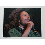 Load image into Gallery viewer, Zack de la Rocha Rage Against the Machine 8 by 10 signed photo with proof
