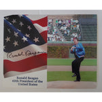 Load image into Gallery viewer, Ronald Reagan 8 by 10 signed photo with proof
