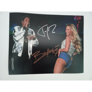 Beyonce Knowles Jay-Z Shawn Carver 8 x 10 signed photo with proof