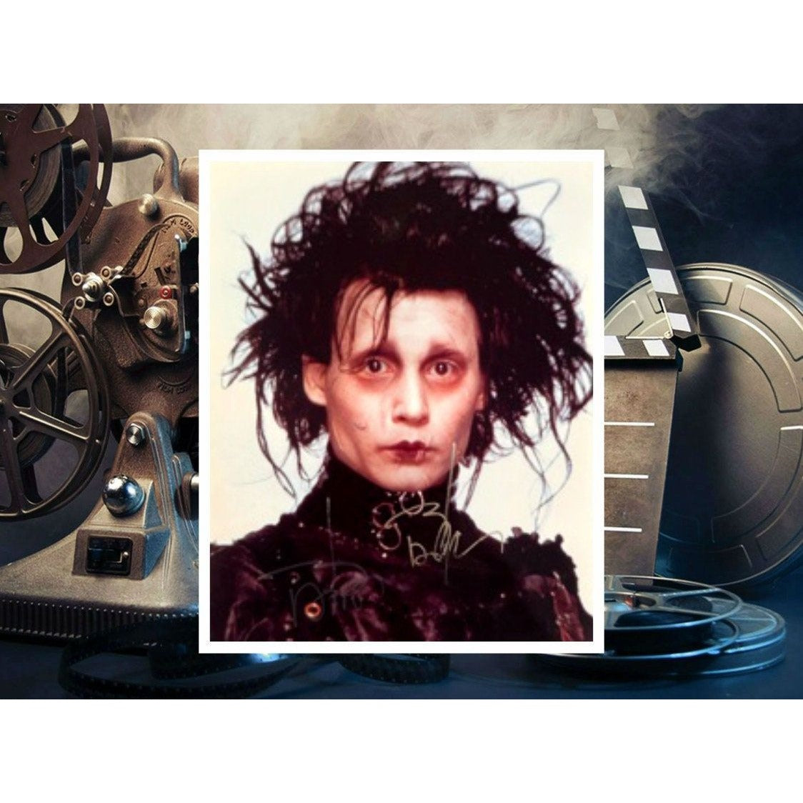Johnny Depp Edward Scissorhands 8x10 signed photo with proof