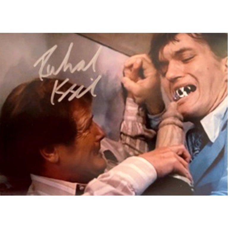 Richard Kiel Jaws Moonraker 5 x 7 photo signed