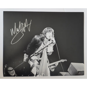 Mick Jagger 8 x 10 signed photo with proof