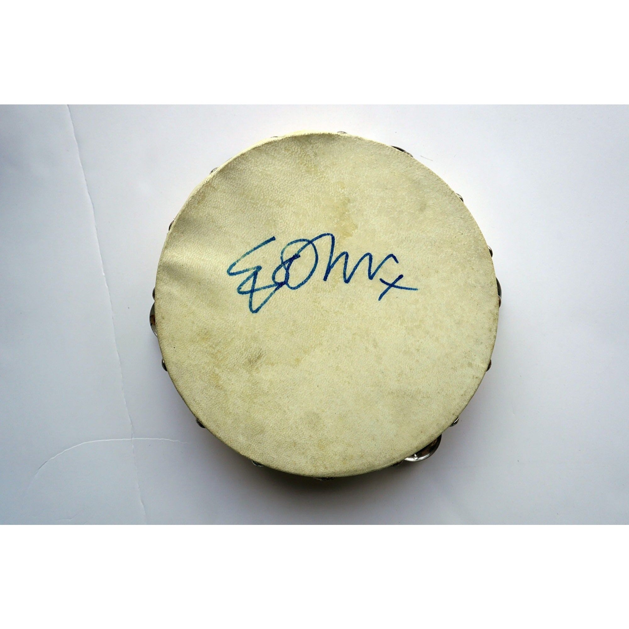 Ed Sheeran signed tambourine with proof