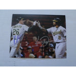 Load image into Gallery viewer, Matt Chapman and Kris Davis 8 by 10 signed photo
