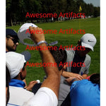 Load image into Gallery viewer, Francesco Molinari British Golf Open champion signed 8 by 10 photo with proof
