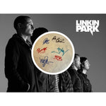 Load image into Gallery viewer, Chester Bennington Linkin Park 12 inch tambourine signed with proof
