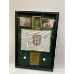 Load image into Gallery viewer, Chevy Chase, Bill Murray, Rodney Dangerfield Caddy Shack signed and framed with proof
