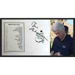 Load image into Gallery viewer, President Bill Clinton Masters Golf scorecard signed with proof
