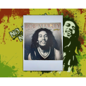 Bob Marley 'Chances Are' LP signed and inscribed 'all the best wishes'