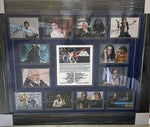 Load image into Gallery viewer, Star Wars Cast Signed George Lucas, Carrie Fisher, Harrison Ford framed photo collection with proof
