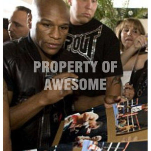 Floyd Money Mayweather boxing Legend 5 x 7 photo signed with proof