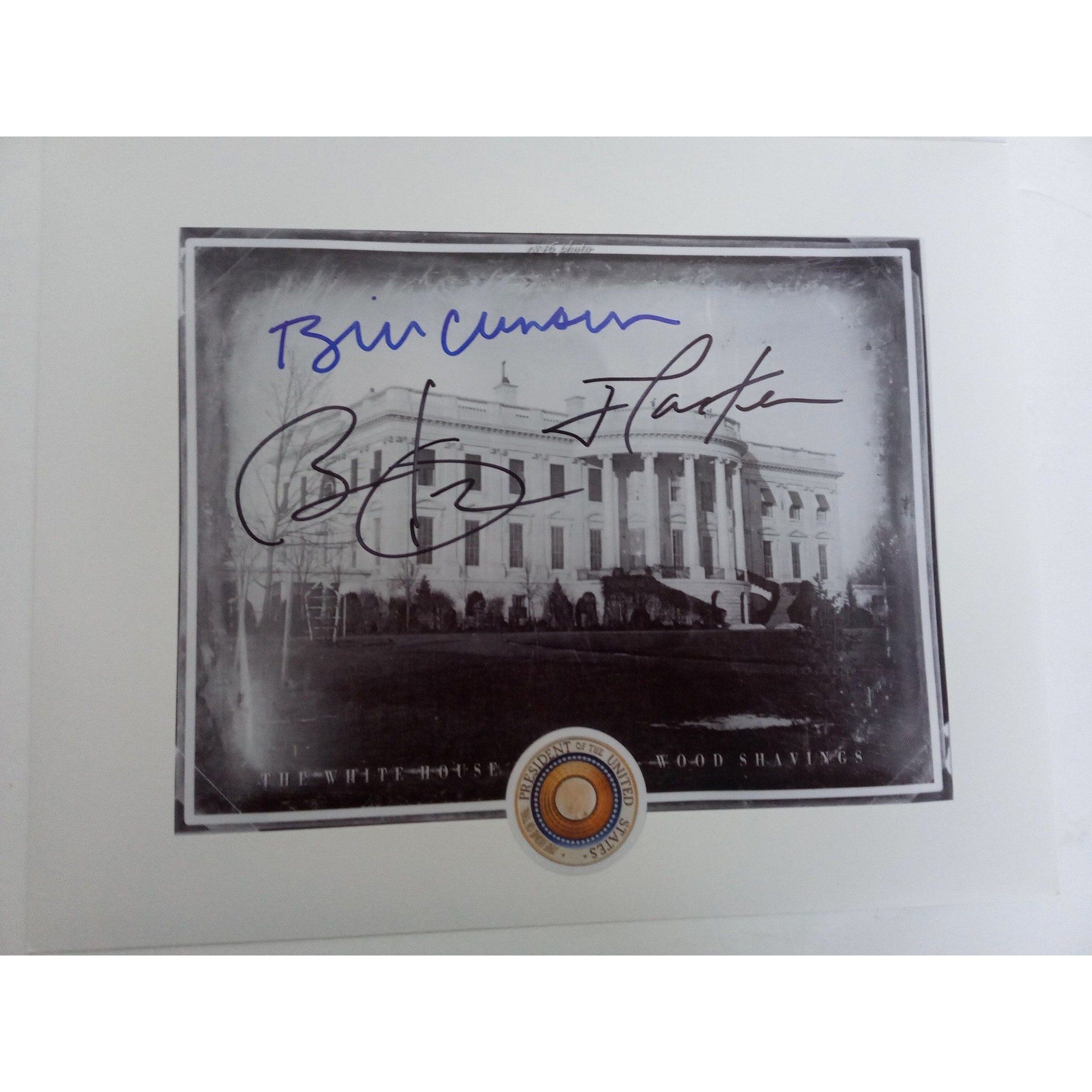 Bill Clinton, Jimmy Carter, Barak Obama 8x10 photo signed with proof