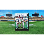 Load image into Gallery viewer, Ron Cey, Steve Garvey, Davey Lopes and Bill Russell 8 by 10 signed photo
