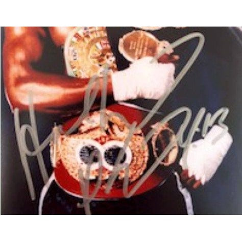Evander the real deal Hollyfield 5 x 7 photo signed