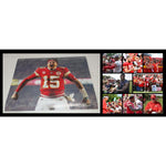 Load image into Gallery viewer, Patrick Mahomes Kansas City Chiefs 2022 team signed 16x20 photo
