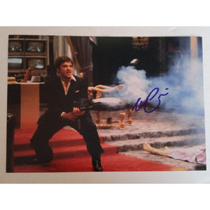 Al Pacino Tony Montana Scarface 8 by 10 signed photo with proof