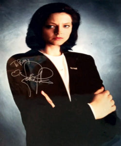 Jodie Foster Silence of the Lambs 16 x 20 photo signed