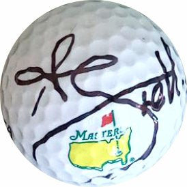Adam Scott Masters champion signed golf ball