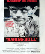 Load image into Gallery viewer, Raging Bull Martin Scorsese Jake LaMotta Robert De Niro Frank Vincent 16 x 20 photo sign with proof
