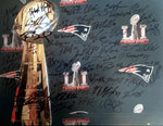 Load image into Gallery viewer, Robert Kraft, Tom Brady, Bill Belichick 2016 SB Champs New England Patriots team signed 16 x 20 photo
