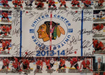 Load image into Gallery viewer, 2013-14 Patrick Kane, Patrick Sharp, Corey Crawford, Chicago Blackhawks team signed 16 x 20 photo
