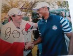 Load image into Gallery viewer, Rory McIlroy and Tiger Woods 8 x 10 photo signed with proof
