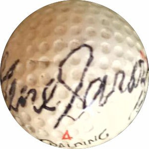 Gene Sarazen golf ball signed