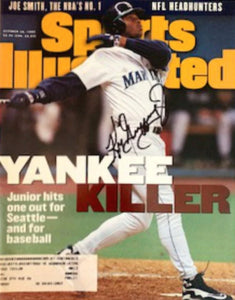 Ken Griffey Jr. Complete Sports Illustrated signed with proof