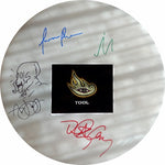 Load image into Gallery viewer, Tool Maynard James Keenan, Adam Jones, Danny Carey, Justin Chancellor signed drum head with proof
