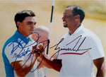 Load image into Gallery viewer, Rickie Fowler and Tiger Woods 8 x 10 photo signed with proof
