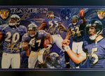 Load image into Gallery viewer, Ray Lewis Joe Flacco Ed Reed Terrell Suggs Ray Rice 16 x 20 photo signed with proof

