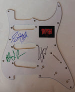 Load image into Gallery viewer, Geddy Lee Alex Lifeson Rush guitar pickguard signed with proof

