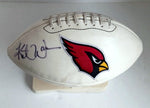 Load image into Gallery viewer, Kurt Warner Arizona Cardinals full size football signed
