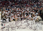 Load image into Gallery viewer, Sidney Crosby Pittsburgh Penguins Stanley Cup champions team signed 16 x 20 photo
