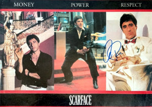 Al Pacino Tony Montana Scarface signed 15x11 photo with proof