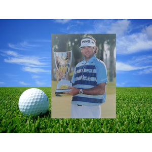 Bubba Watson PGA golf star signed photo with proof