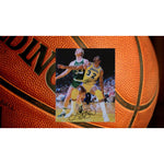 Load image into Gallery viewer, Larry Bird and Magic Johnson 8 by 10 signed photo
